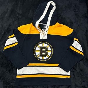 Large bruins mens hoodie